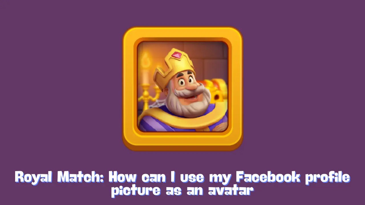 How can I use my Facebook profile picture as an avatar