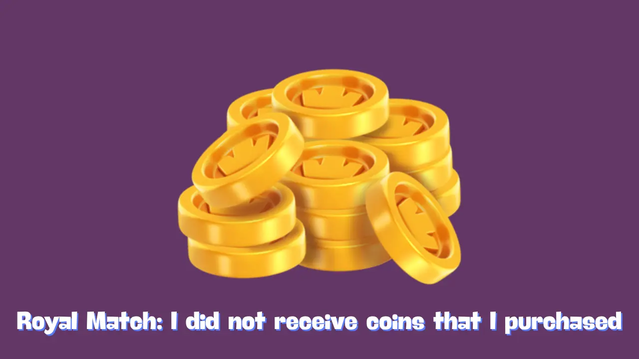 I did not receive coins that I purchased